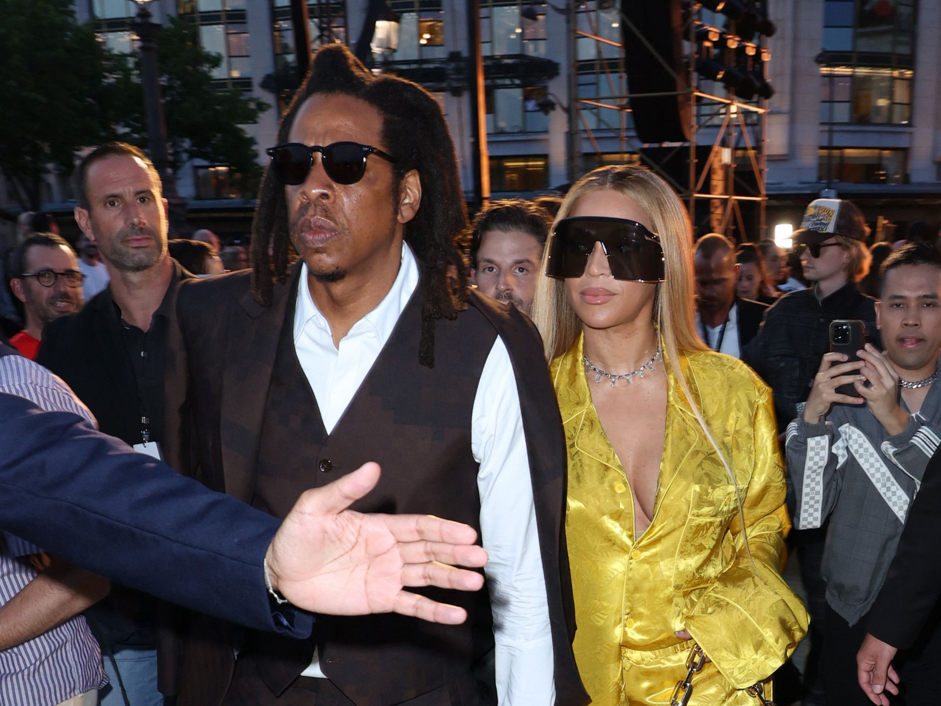Jay-Z y Beyonce en París