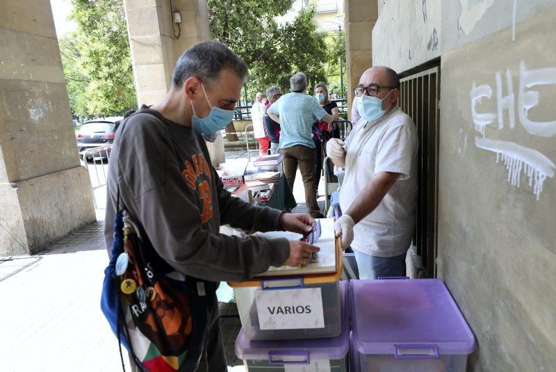 Reapertura de los rastrillos de antigüedades de la plaza de San Francisco y plaza de San Bruno