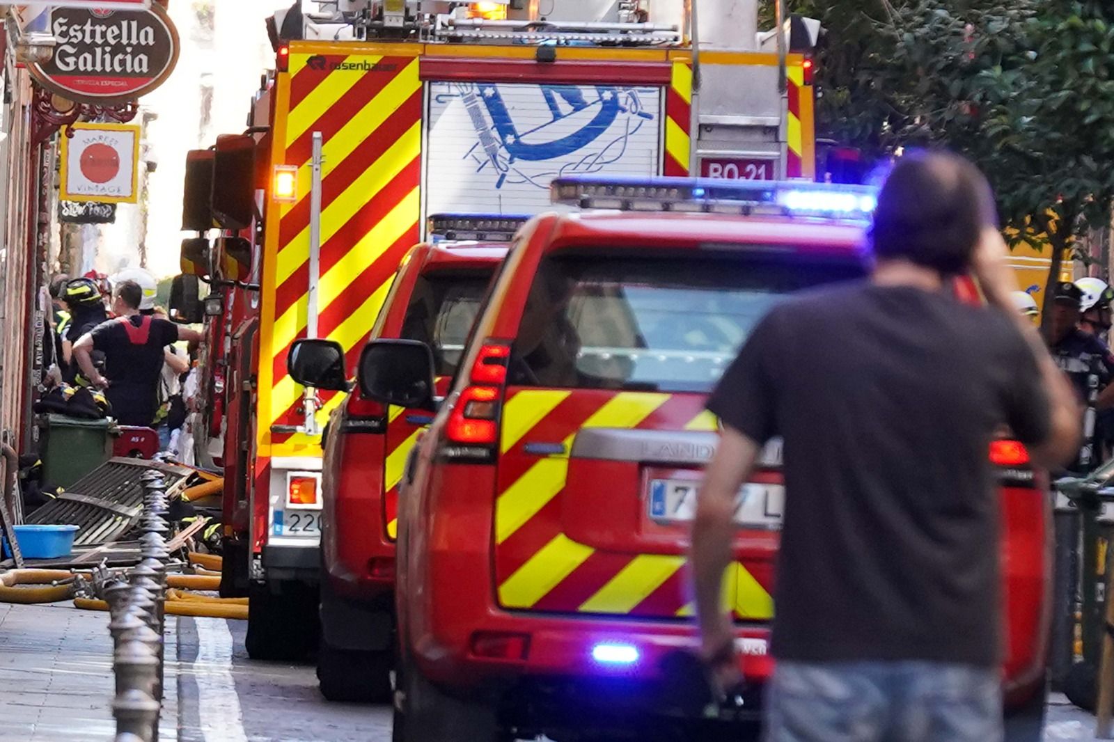 Explosión de gas en una vivienda del centro de Madrid