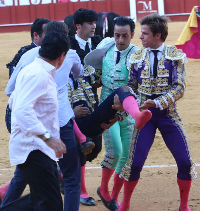 Morante de la Puebla, El Juli y Roca Rey, protagonistas del cartel del jueves en La Malagueta.