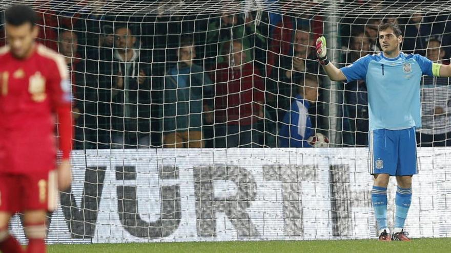 El portero se la selección, Iker Casillas.