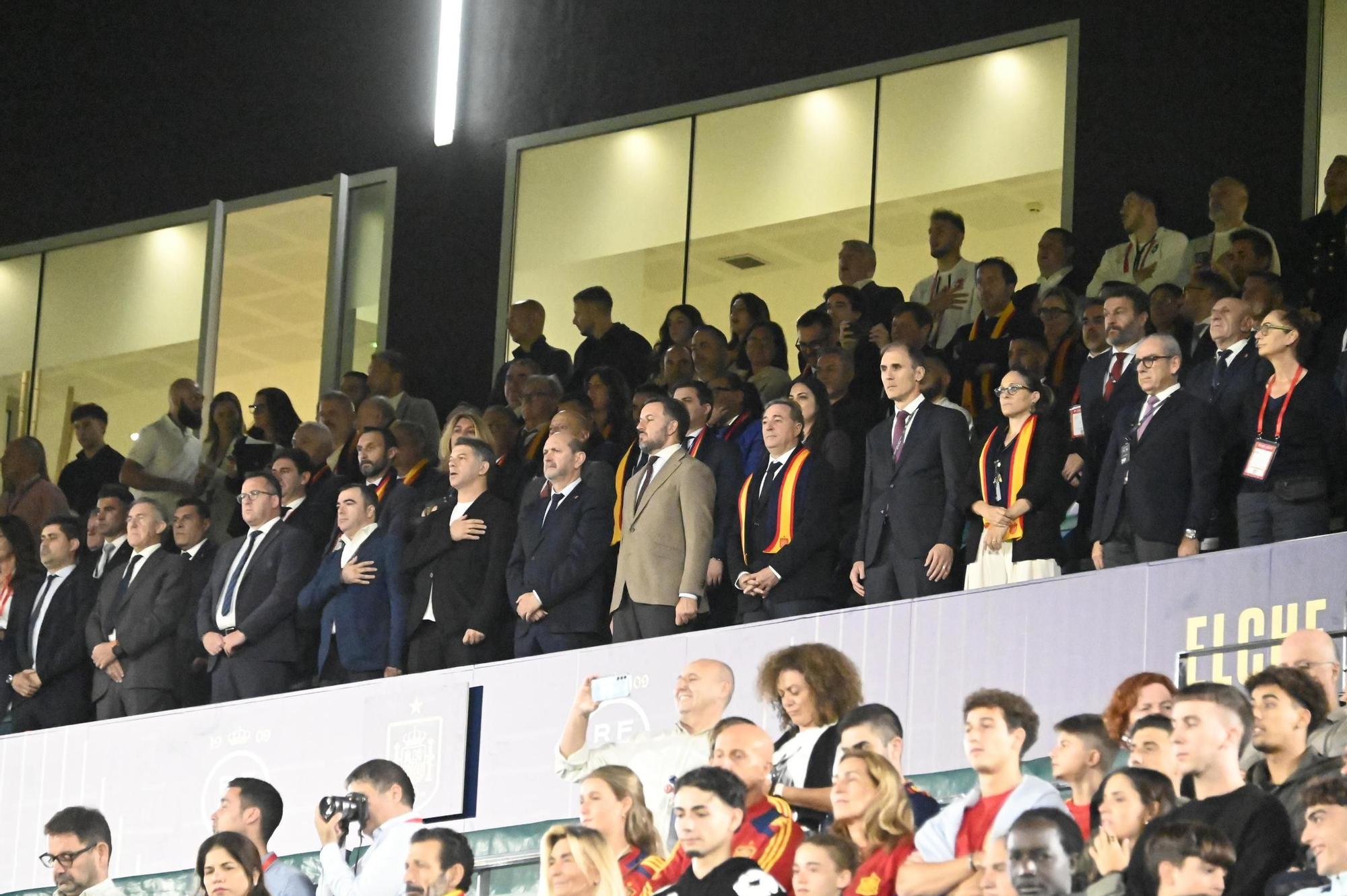 España - Georgia, en imágenes