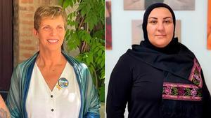 Las activistas por la paz Yael Admi y Reem Alhajajra, ganadoras del Premi Internacional Catalunya 2025