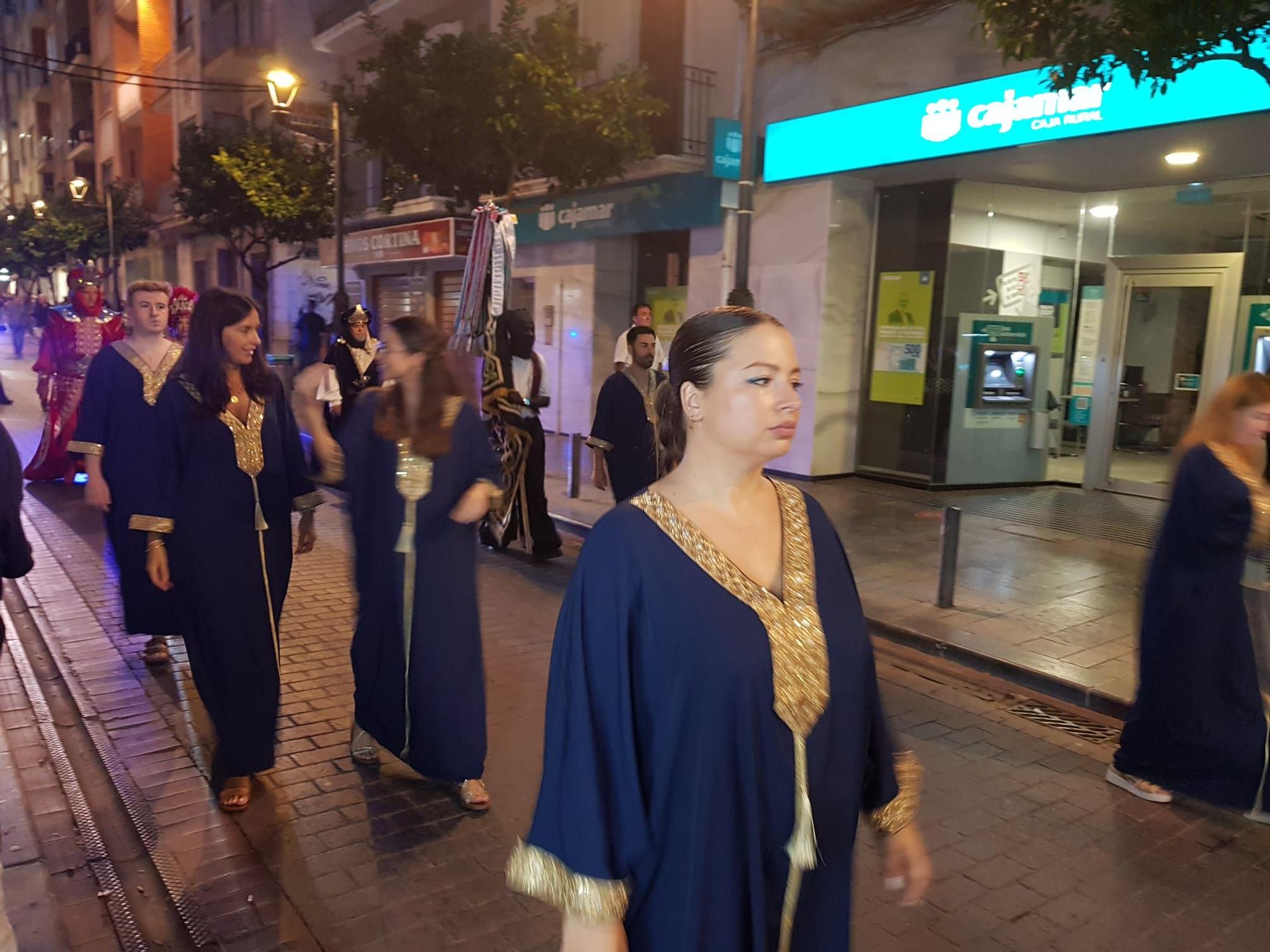 Así fue el 'Despullament' de los Moros y Cristianos de Sagunt