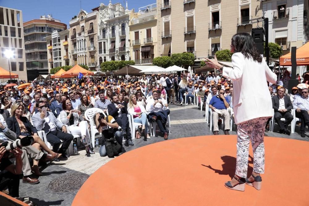 Inés Arrimadas en Murcia