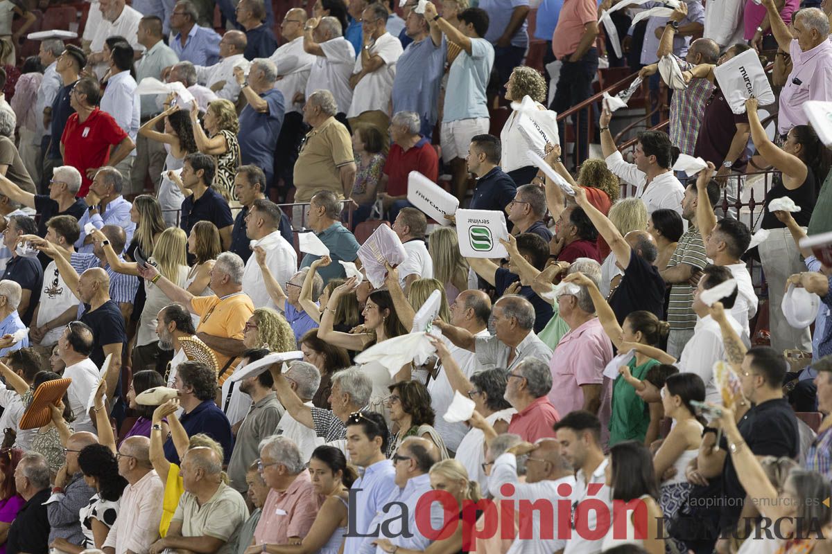 Así se vivió el quinto festejo de la Feria Taurina de Murcia en los tendidos