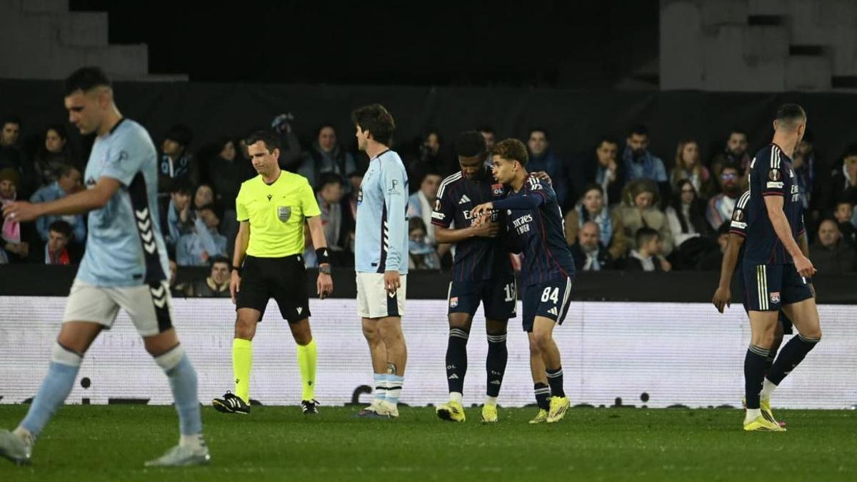 Celta-Lyon, en imágenes
