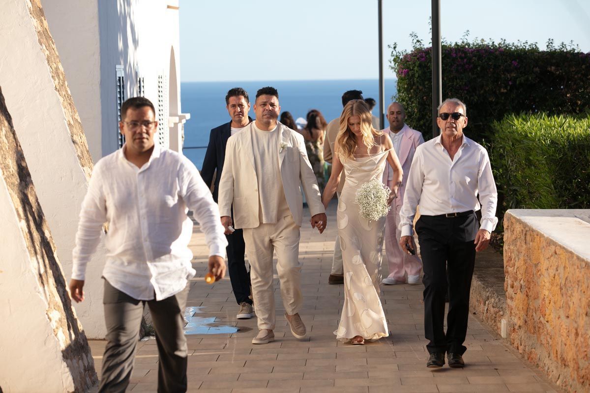 Todas las imágenes de la boda de Ronaldo Nazário en Ibiza