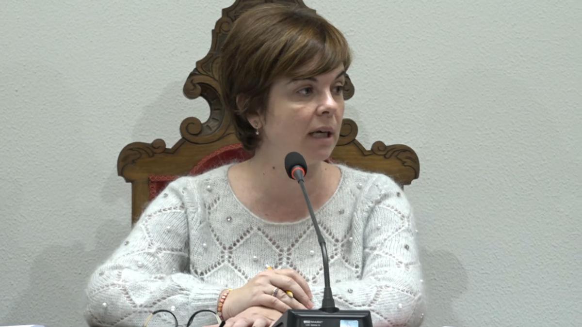 La alcaldesa en funciones de l'Alcúdia, Àngels Boix.