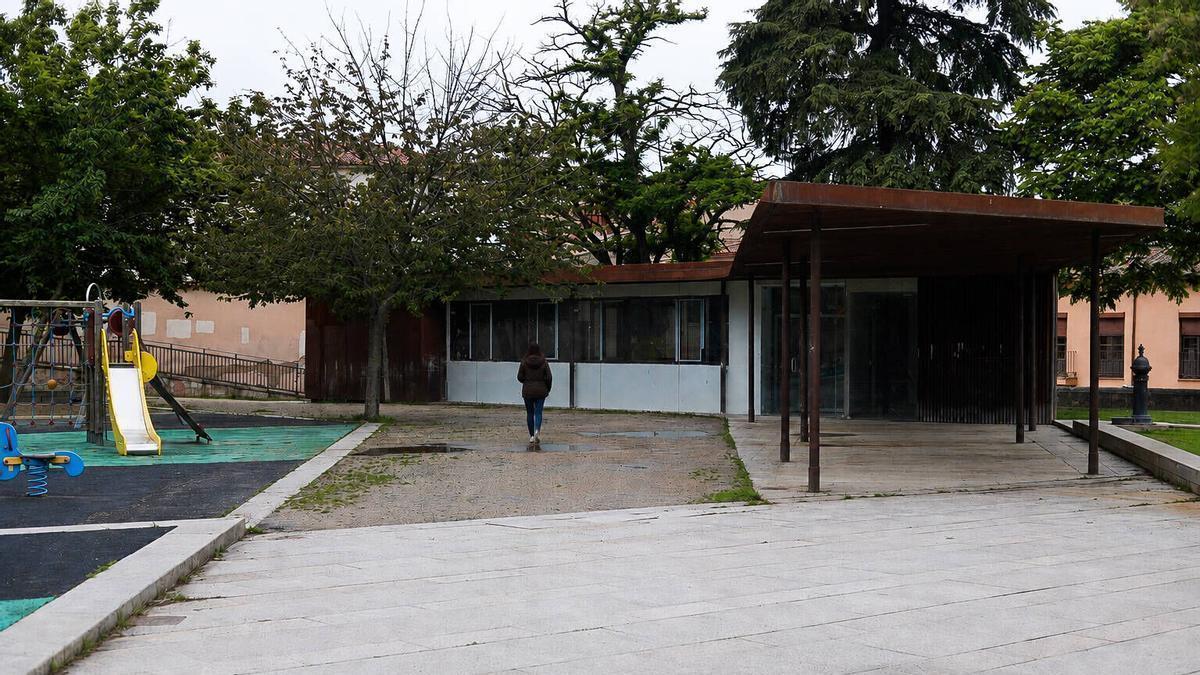 Espacio coworking en el parque de San Martín.