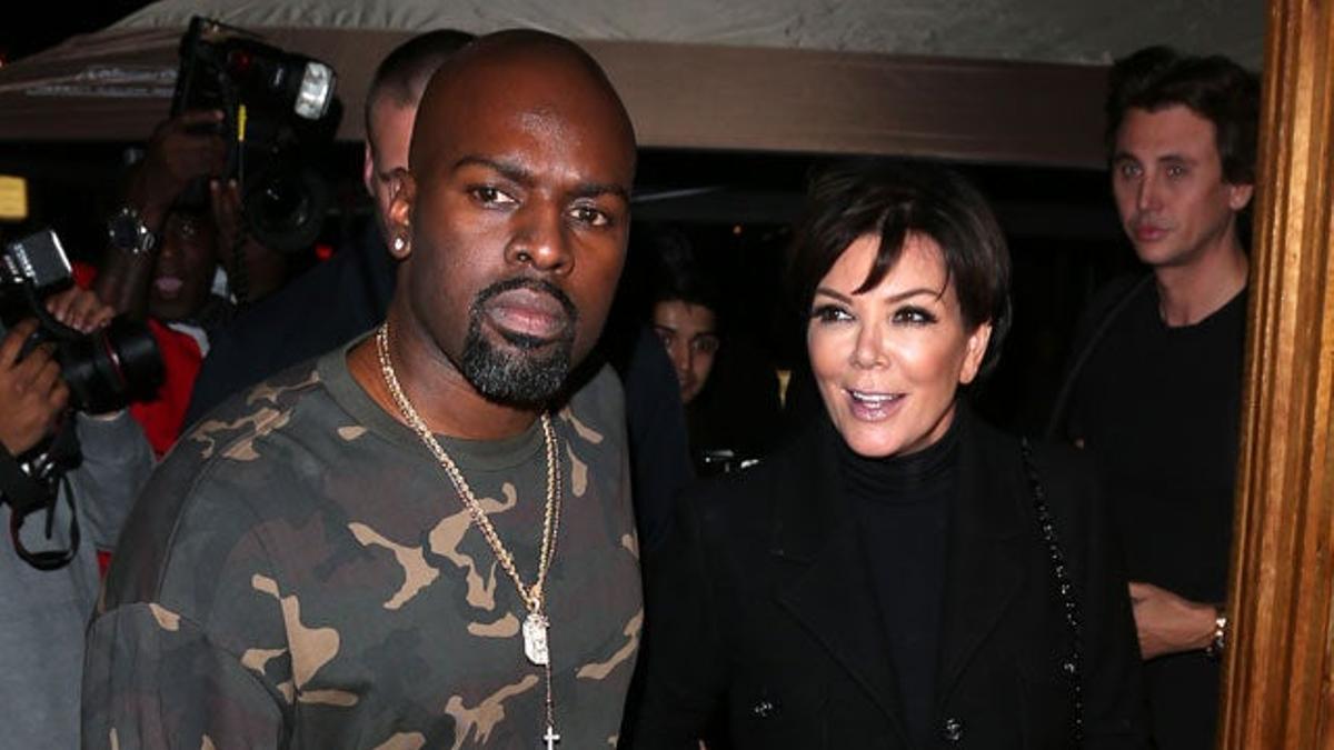 Kris Jenner y Corey Gamble llegan a la fiesta de cumpleaños de Kendall Jenner