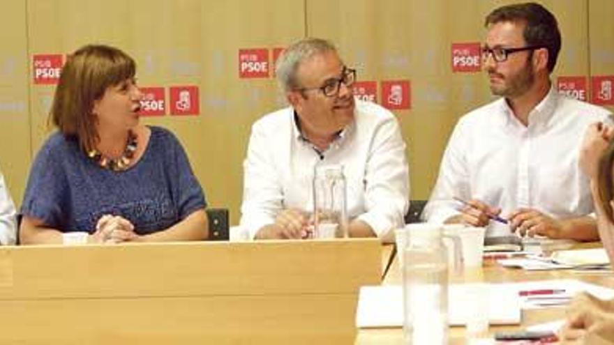 La Ejecutiva del PSOE analizó el avance de las negociaciones y su estrategia.