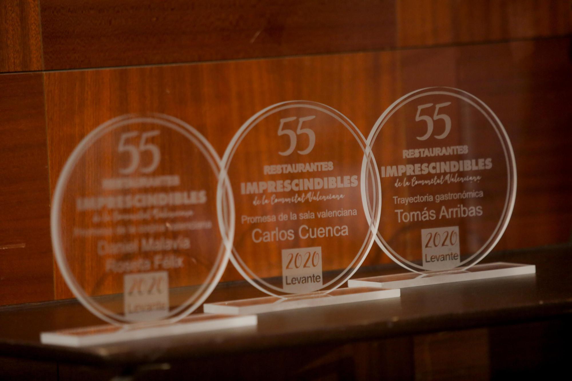 Gala de presentación de la guía de "Los 55 mejores restaurantes de la CV "