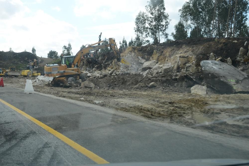 Sondeos en el túnel del corredor de Morrazo para i