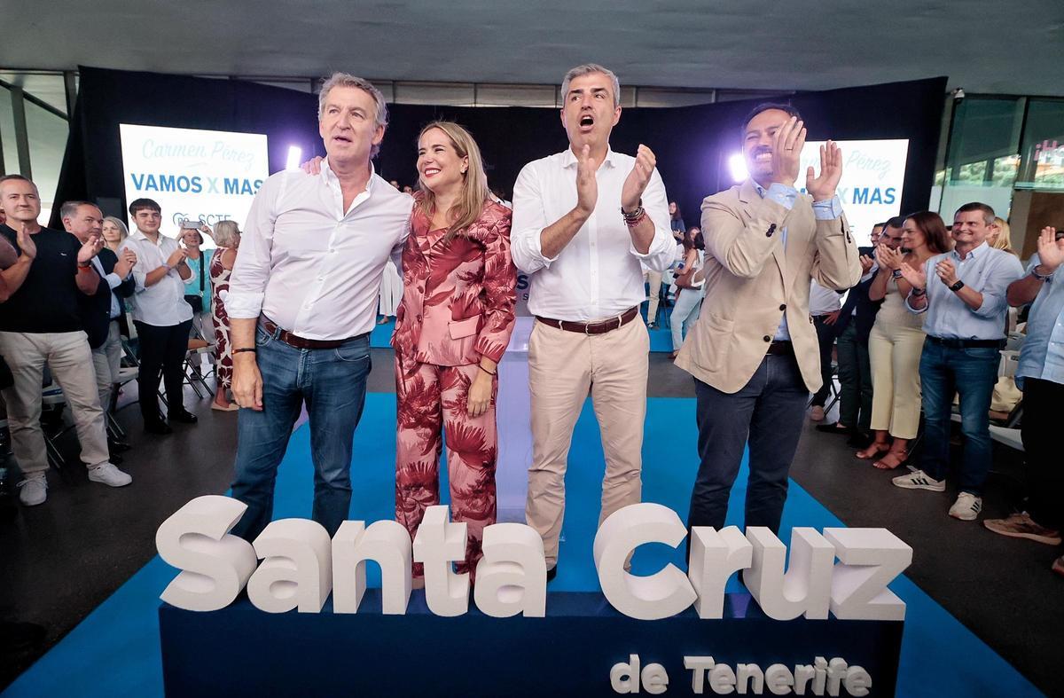 El PP presenta a Carmen Pérez como candidata a la alcaldía de Santa Cruz de Tenerife
