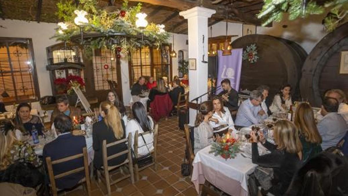 Una cena solidaria anterior en el Celler de Can Pere