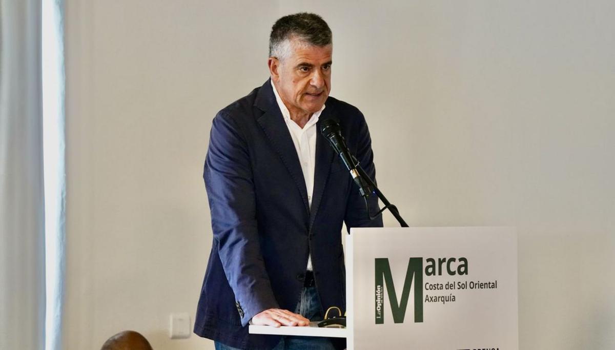 José Alberto Armijo, alcalde de Nerja, participó en Marca Axarquía 2025.