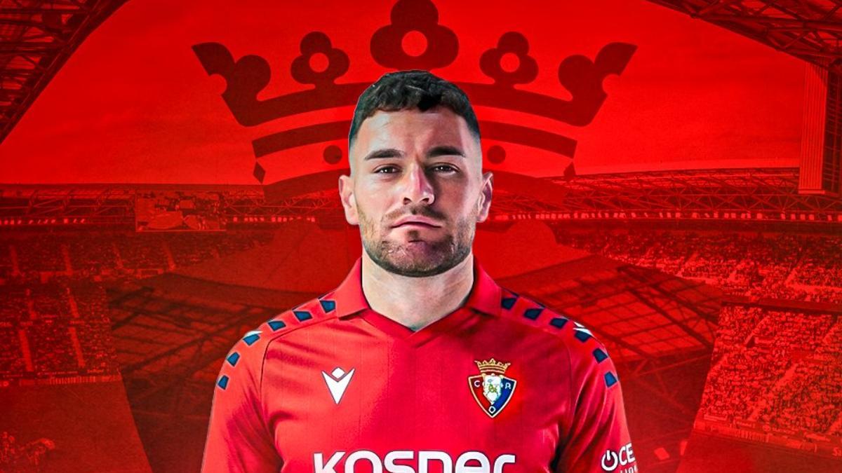 Javi Galán, nuevo jugador de Osasuna