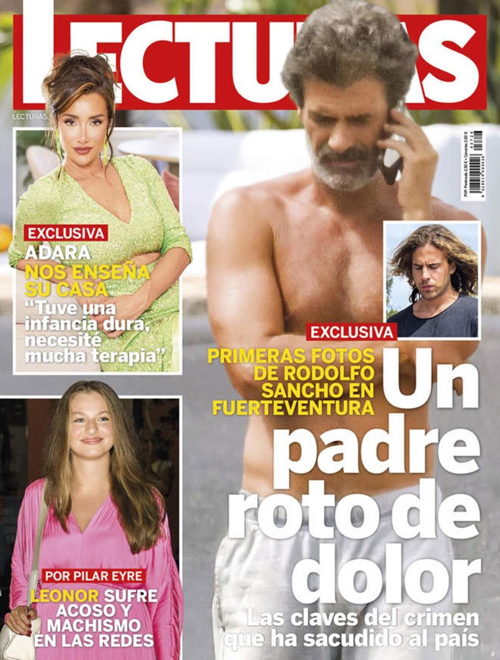 Las portadas de hoy de las revistas traen las primeras fotos de Rodolfo Sancho, roto por la situación de su hijo (Daniel Sancho).
