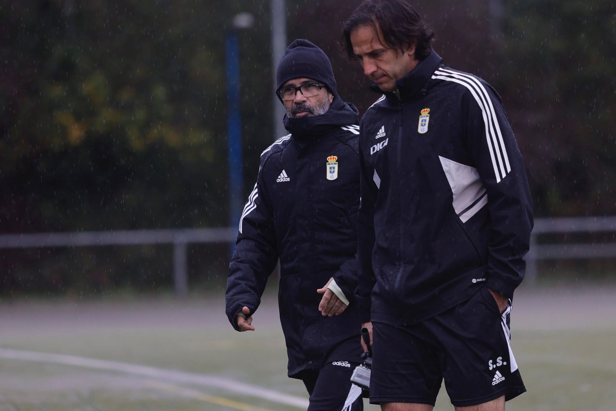 Las imágenes del entrenamiento del Oviedo