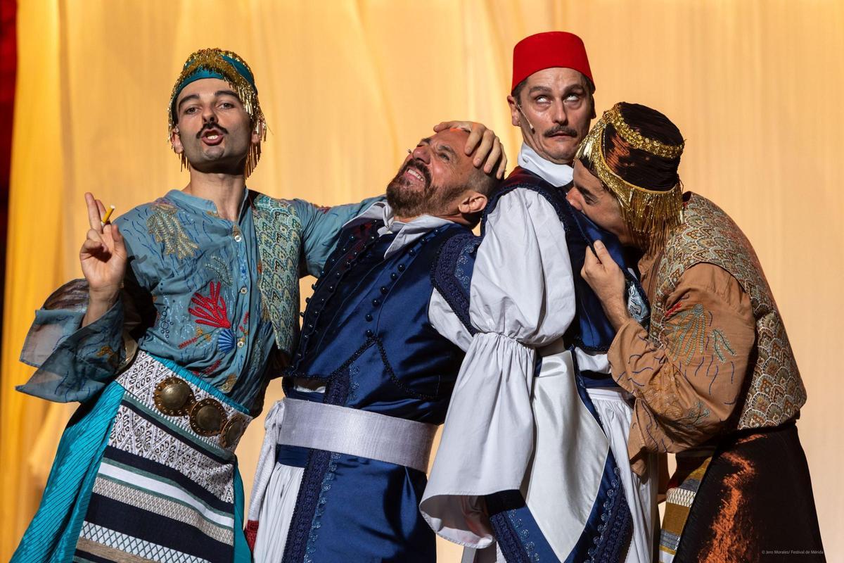 Fotografía del estreno de 'La comedia de los errores'