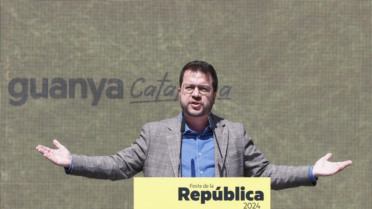 Pere Aragonès: "El PSC está al dictado de Moncloa"