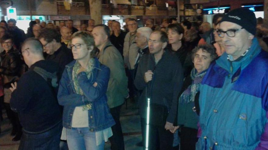 Moment de la intervenció que ha obert Pere-Joan Cardona.