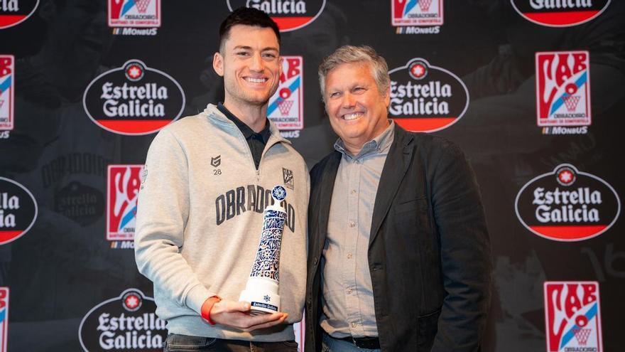 Barcello, MVP del año en un día de recibimientos para el Monbus Obradoiro