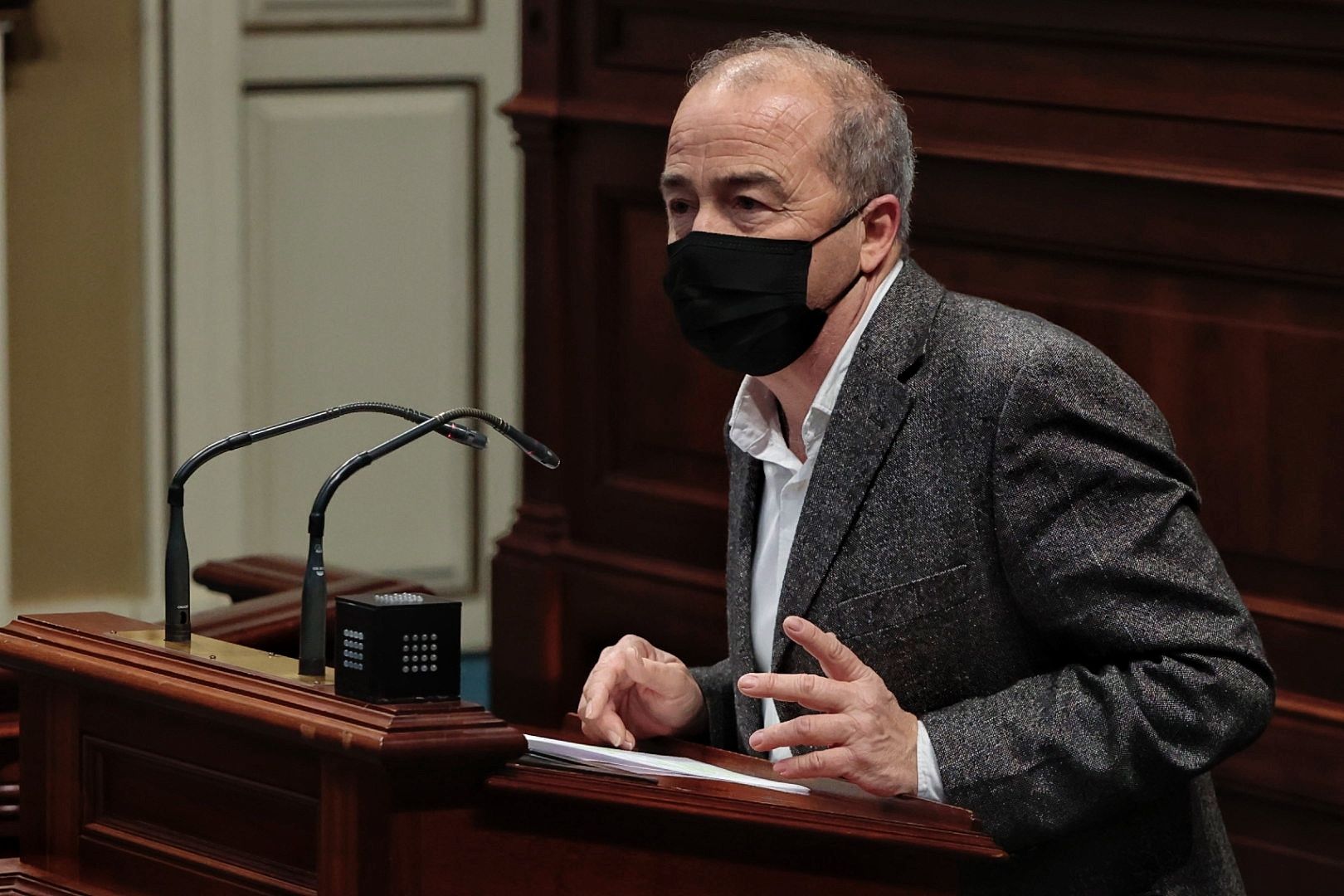 Segunda sesión del Pleno del Parlamento de Canarias