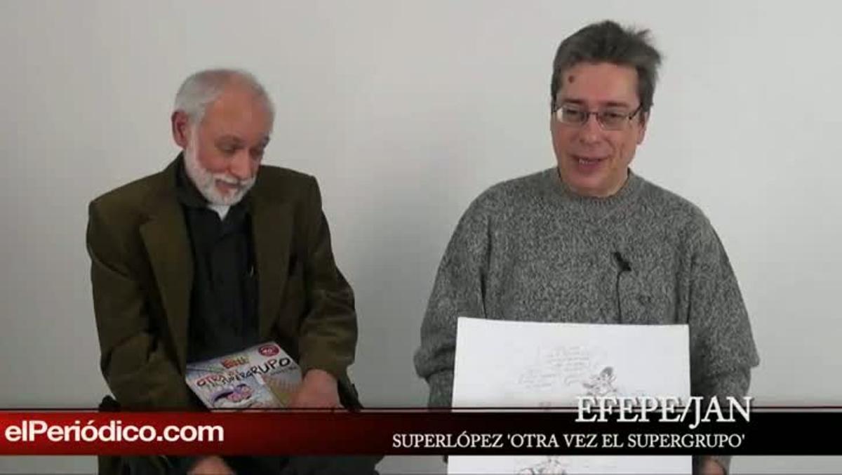 Torna Superlópez en el Supergrupo, a petició de l’editorial.