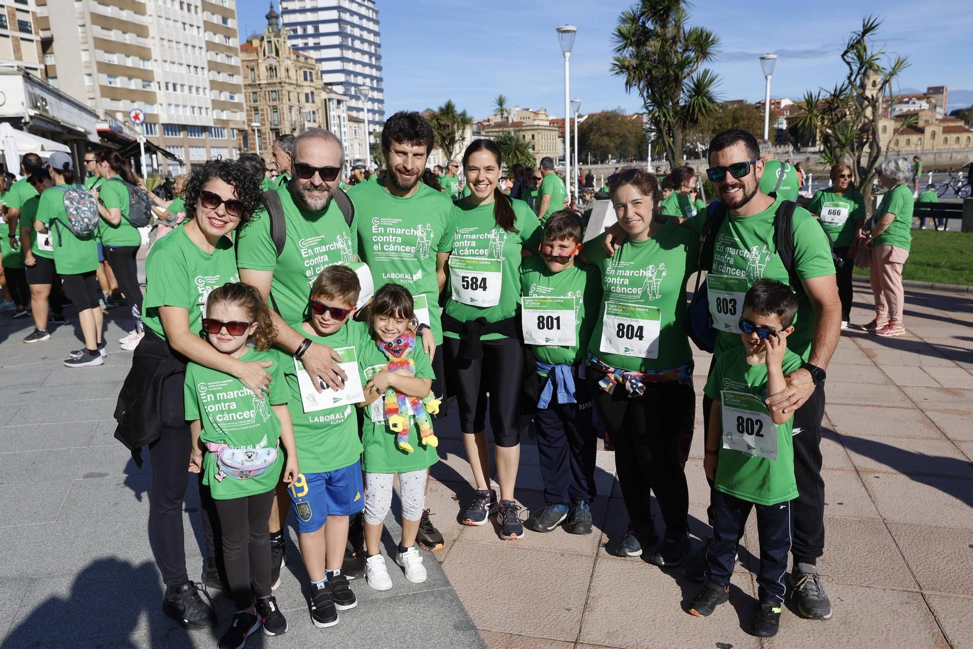 Así fue la carrera contra el cáncer en Gijón (en imágenes)