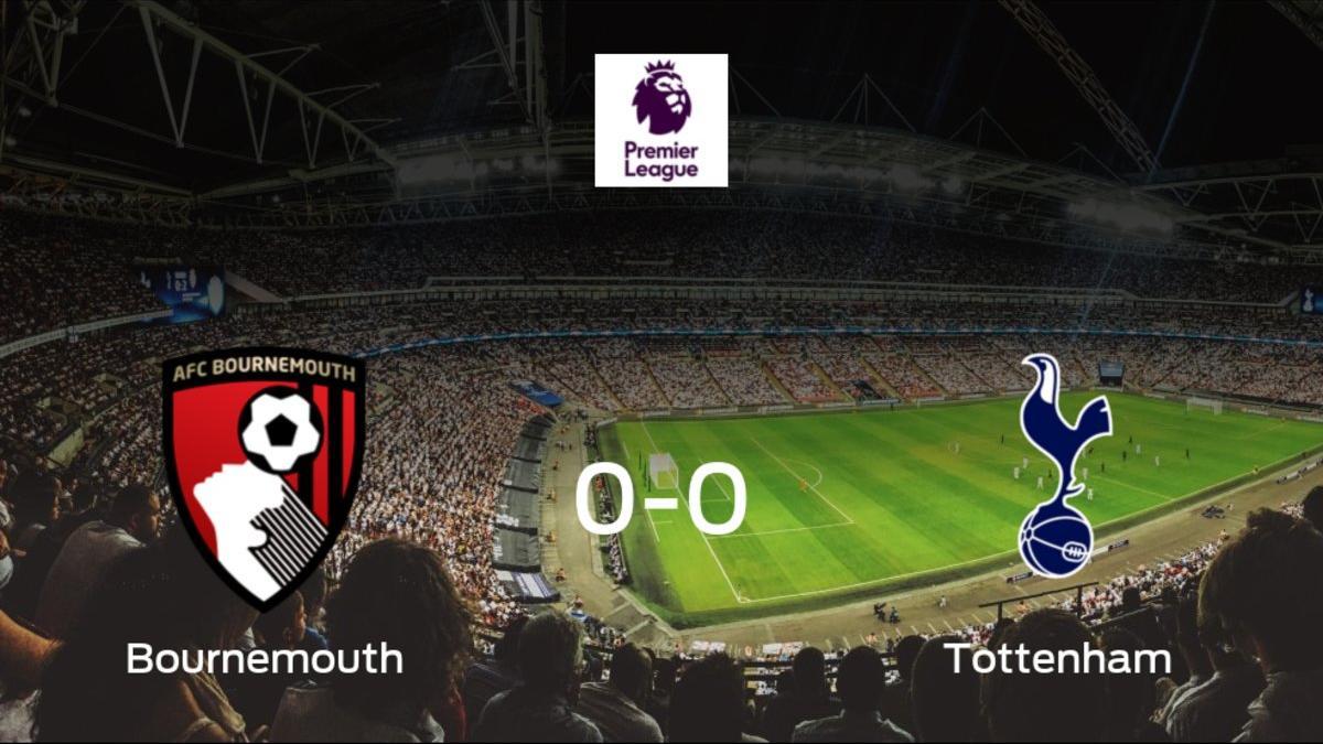 Empate entre el Bournemouth y el Tottenham Hotspur (0-0)