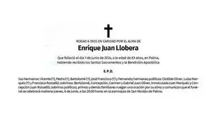 Enrique Juan Llobera