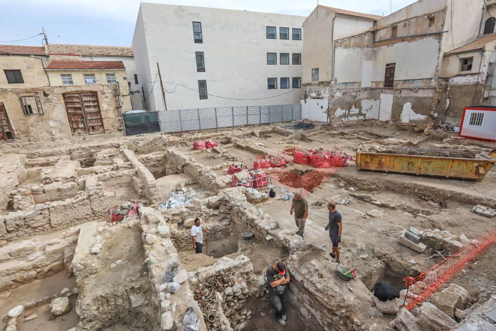 Unas obras dejan al descubierto restos arqueológic