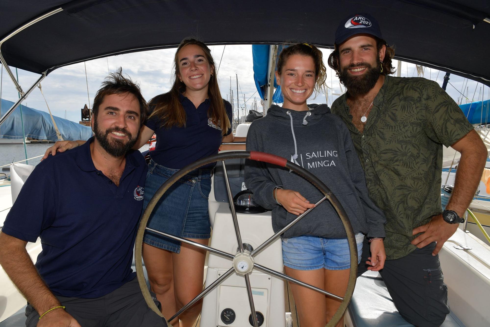 Participantes en la regata ARC, en el Muelle Deportivo de Las Palmas de Gran Canaria