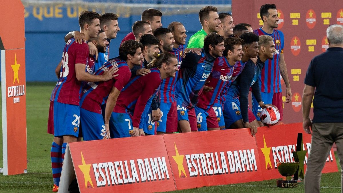 El Barça ganó el Trofeu Joan Gamper de 2021 frente a la Juventus