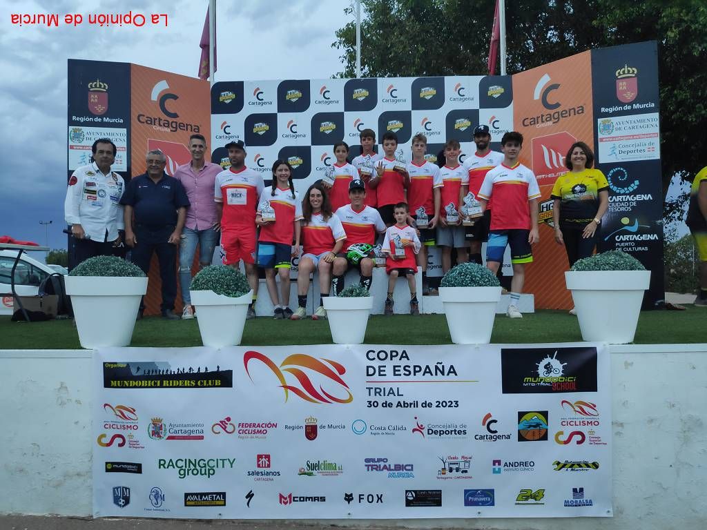 Copa de España de trialbici en el Circuito de Cartagena