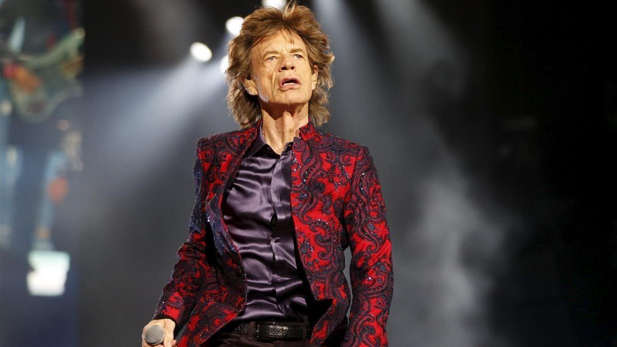 Mick Jagger, durante un concierto de los Rolling Stones en México, en el 2016.