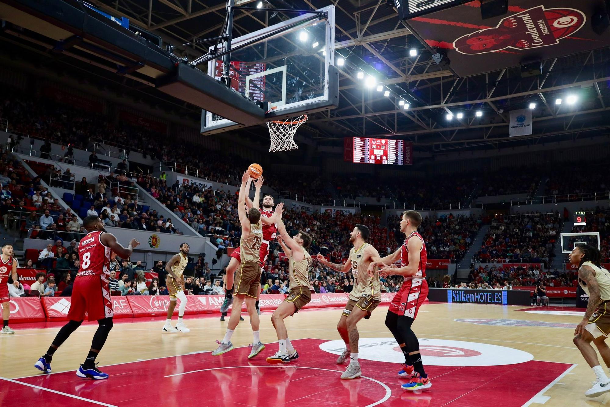 Así ha sido el partido entre el Casademont Zaragoza y el Girona