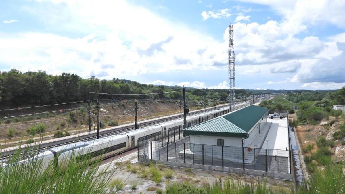 Un tren Avril, en pruebas por Galicia