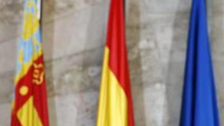 El presidente de la Generalitat, durante su comparecencia de ayer en el Palau