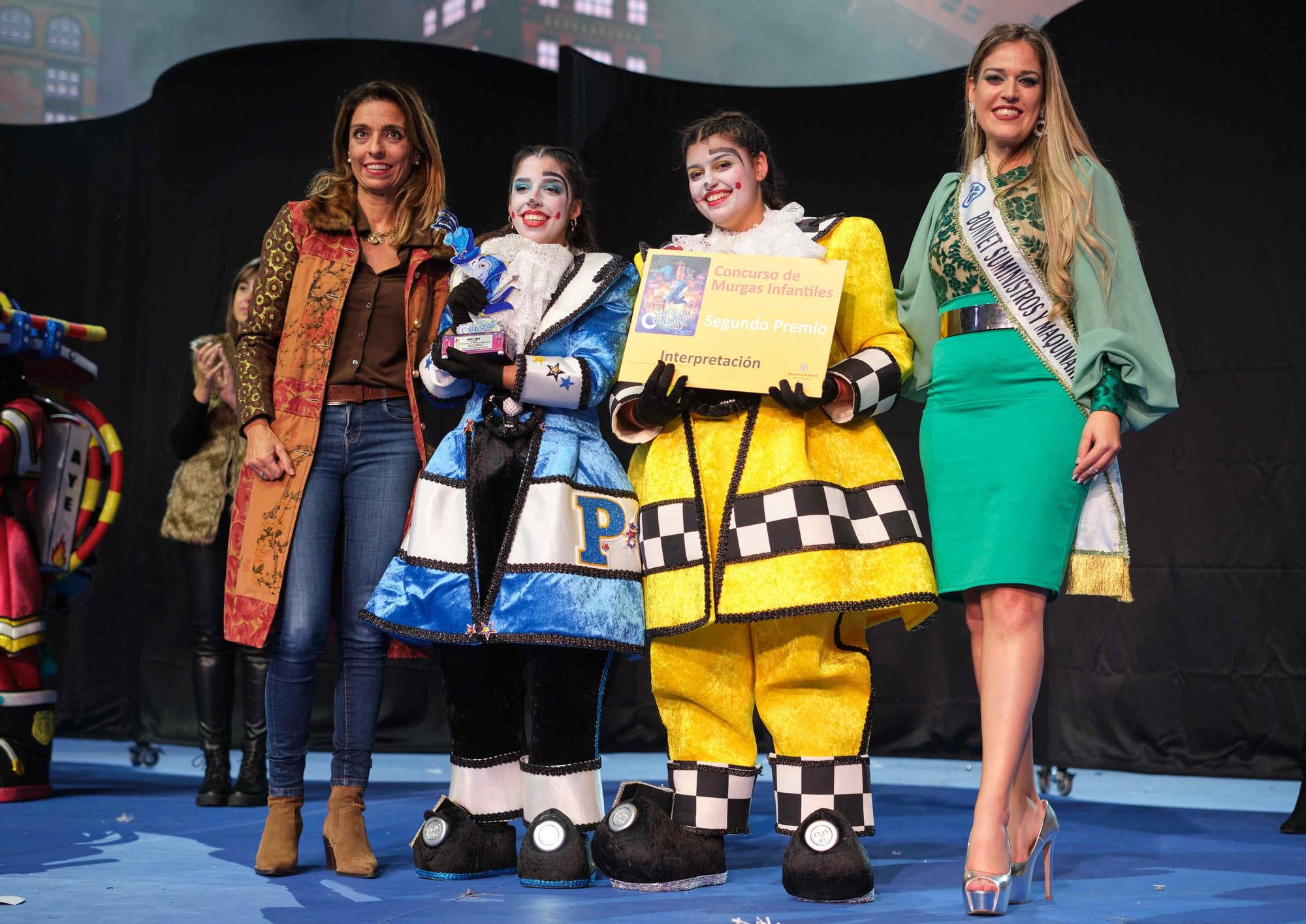 Tercera y última fase de murgas infantiles del Carnaval de Santa Cruz de Tenerife 2023