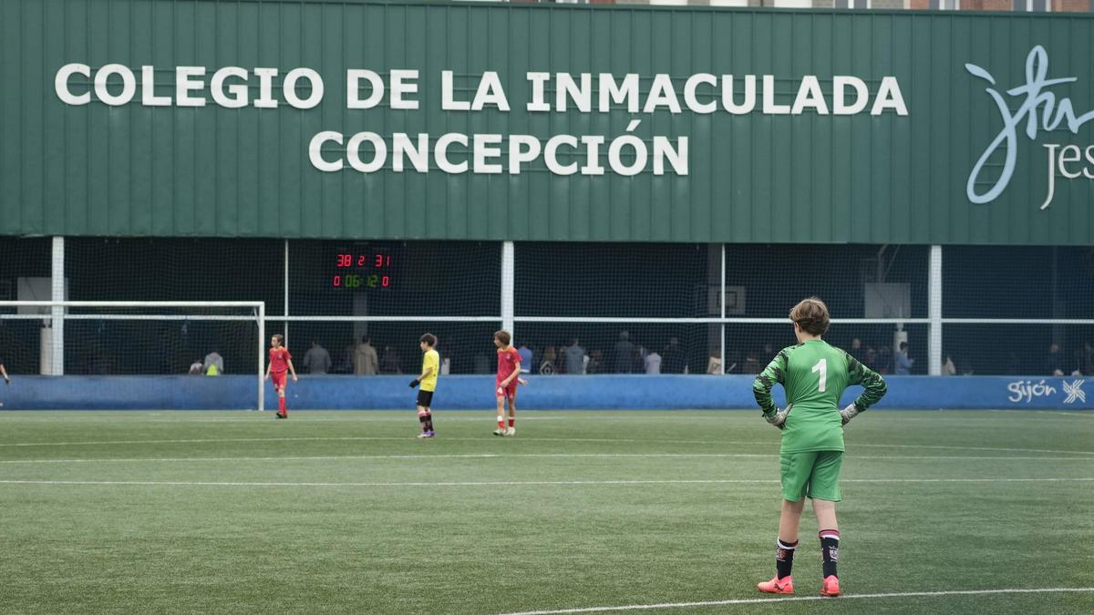 Vista del colegio de la Inmaculada.
