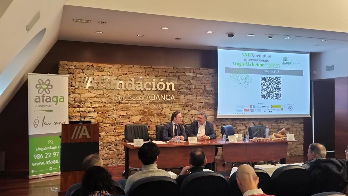 Un momento de las jornadas celebradas por Afaga.