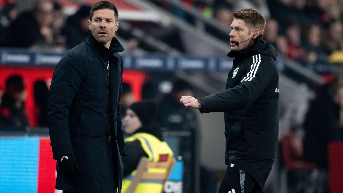 Xabi Alonso, entrenador del Bayer Leverkusen