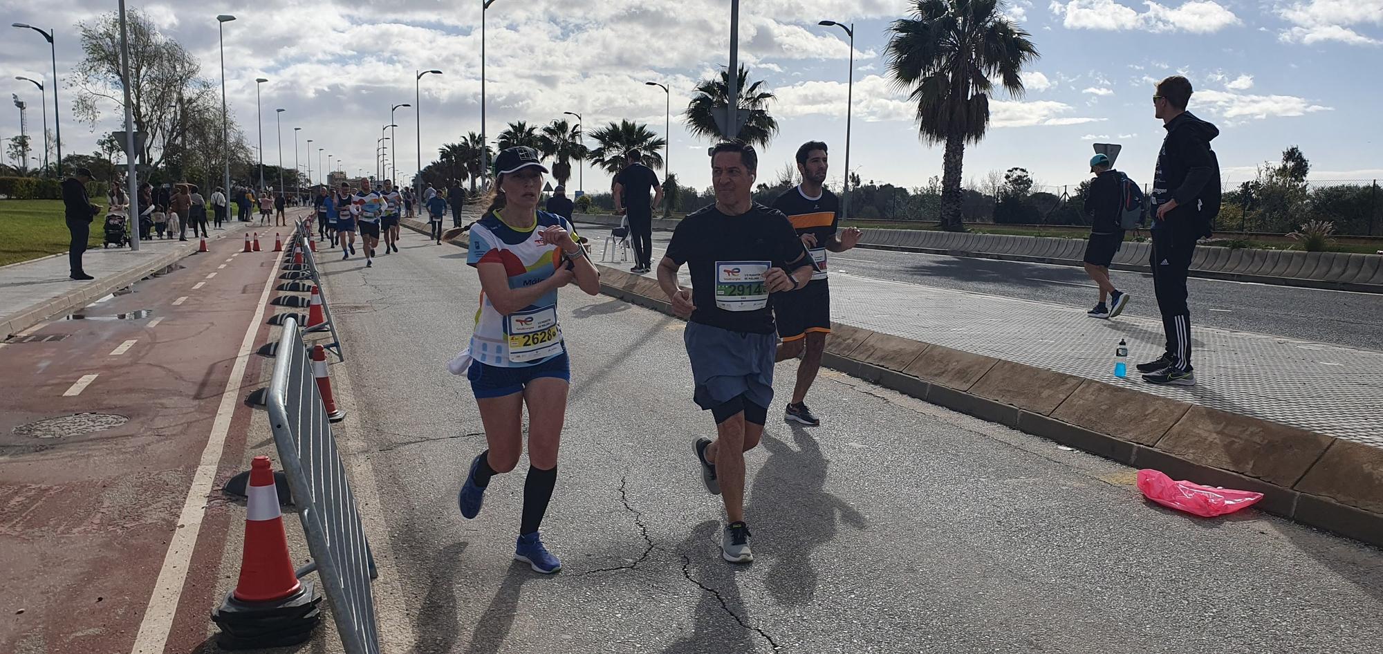 Búscate en la XXXIII Media Maratón que se ha celebrado en Málaga en la mañana de este domingo 10 de marzo de 2024 