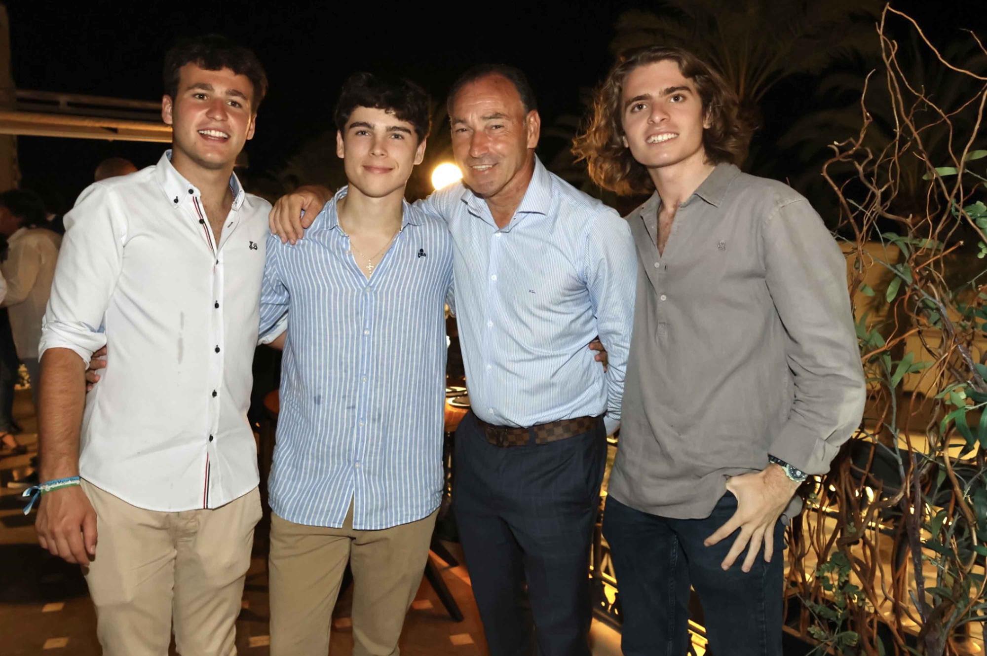 Cena de clausura de la Feria de Hogueras en el Casino de Alicante