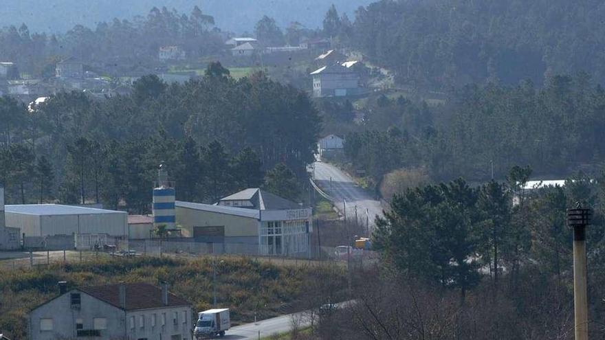 Una panorámica de los terrenos donde se proyecta construir la Cidade do Moble. // Bernabé / Luismy