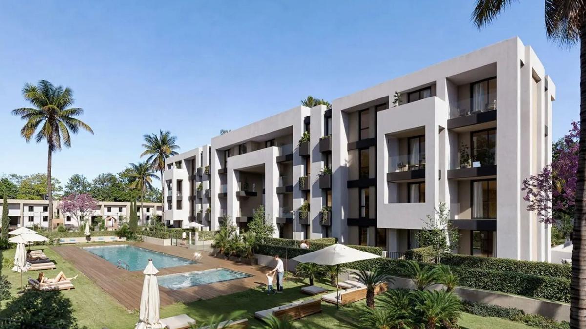 Promoción de VPO de Sierra Blanca Estates en Marbella.