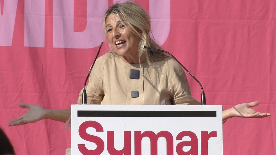 Yolanda Díaz asume los malos resultados de las europeas y deja su cargo como coordinadora de Sumar